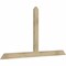 Ekena Millwork Portland Rough Sawn Timber Gable Bracket, Douglas Fir, 72"W x 39"H x 2"D x 4"F, 13/12 Pitch GBW072X39X0204POR00RDF - alternate 5